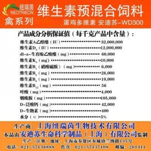 多维素 - WD300 — B族高含量（5kg/袋）